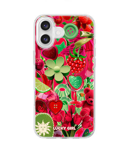 Berry Limeade Clear Case Insert iPhone 16 Plus