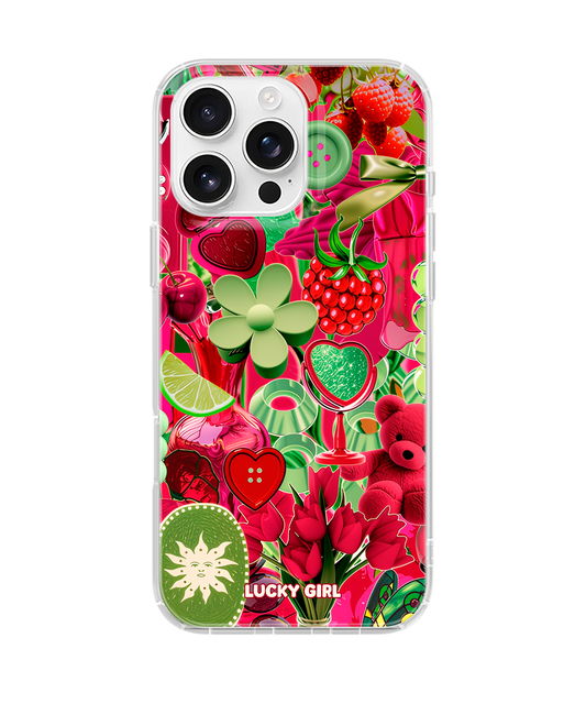 Berry Limeade Clear Case Insert iPhone 16 Pro Max
