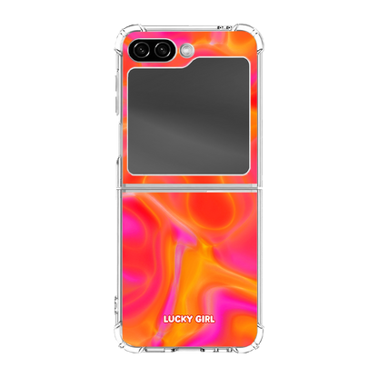 Blaze Heat Wave Clear Case Insert Galaxy Z Flip 6/7 FE