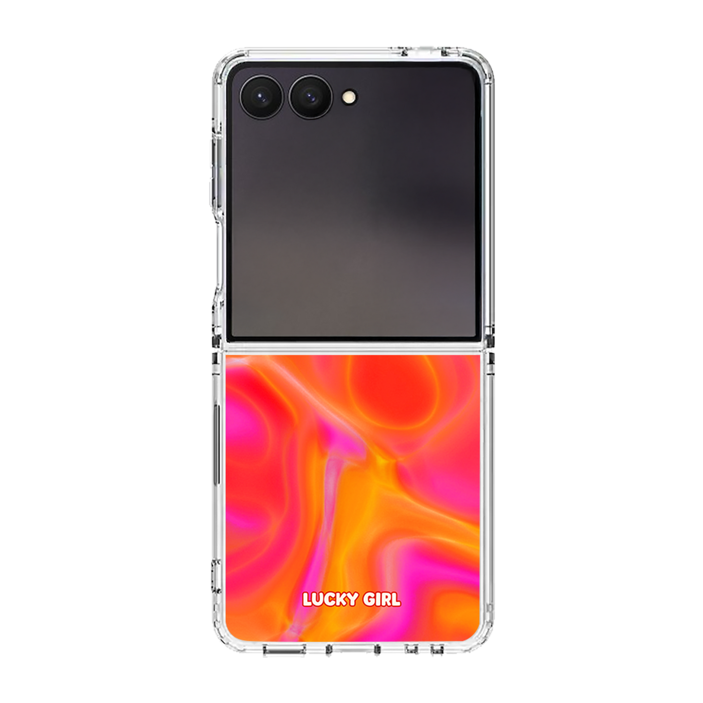 Blaze Heat Wave Clear Case Insert Galaxy Z Flip 7