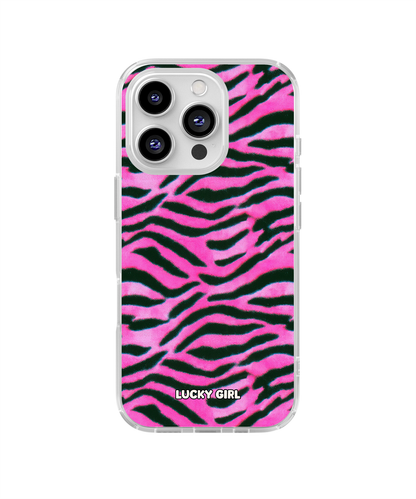 Candy Zebra Clear Case Insert iPhone 16 Pro