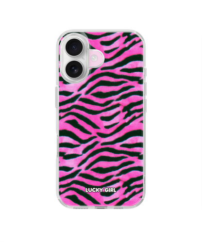 Candy Zebra Clear Case Insert iPhone 17