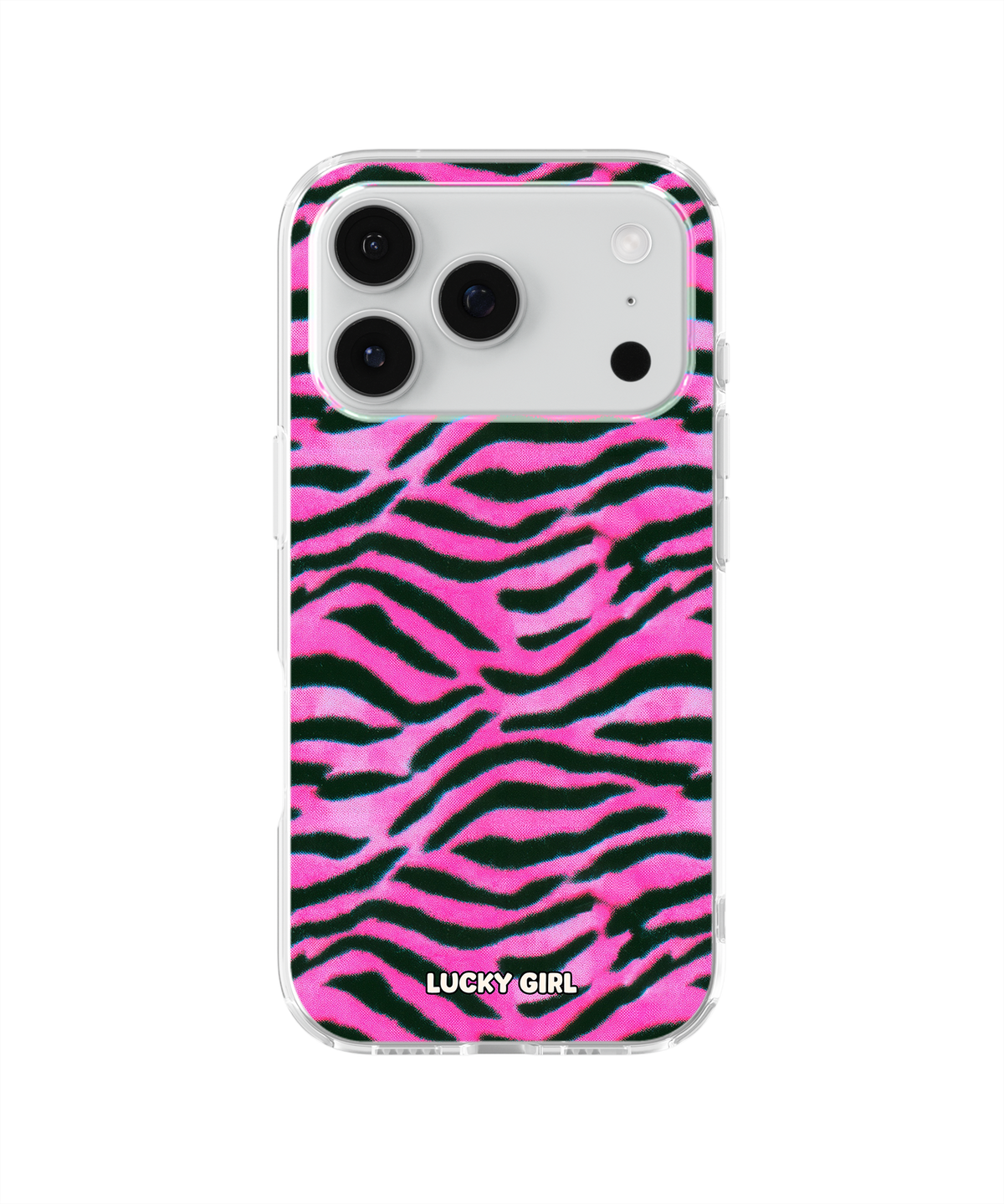 Candy Zebra Clear Case Insert iPhone 17 Pro / 18 Pro