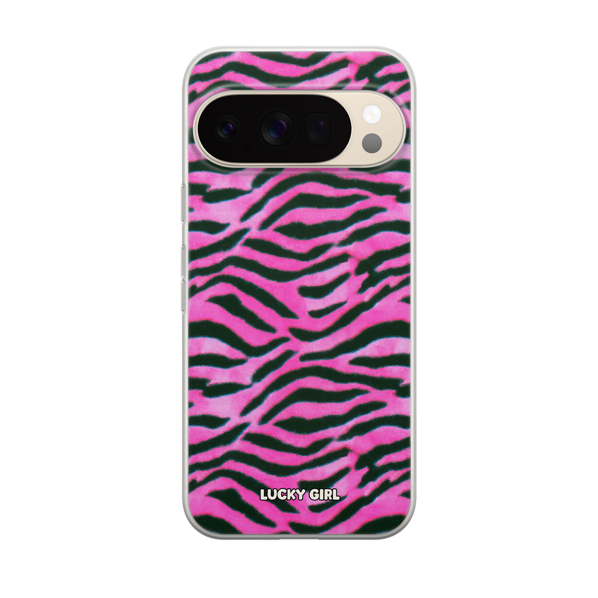 Candy Zebra Clear Case Insert Pixel 10/10 Pro