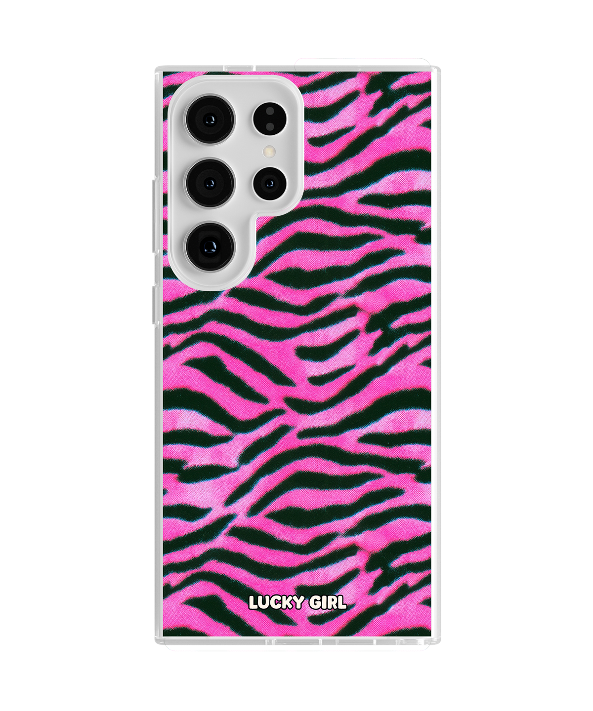 Candy Zebra Clear Case Insert Galaxy S23 Ultra