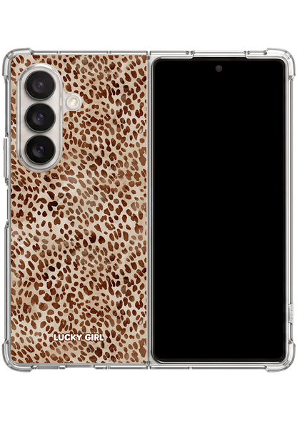 Chai Cheetah Clear Case Insert Galaxy Z Fold 7