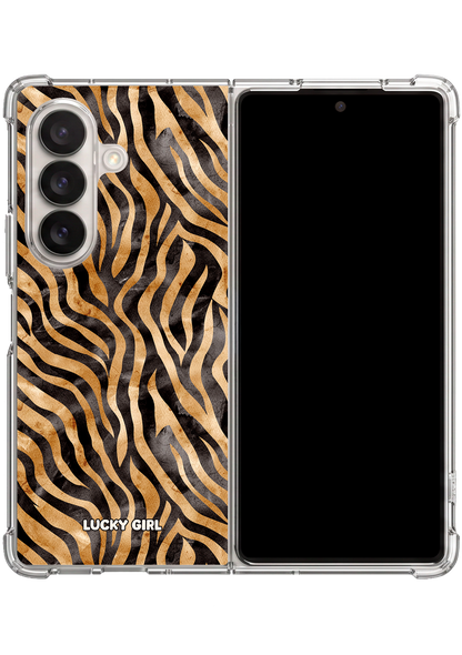 Classic Tiger Clear Case Insert Galaxy Z Fold 7