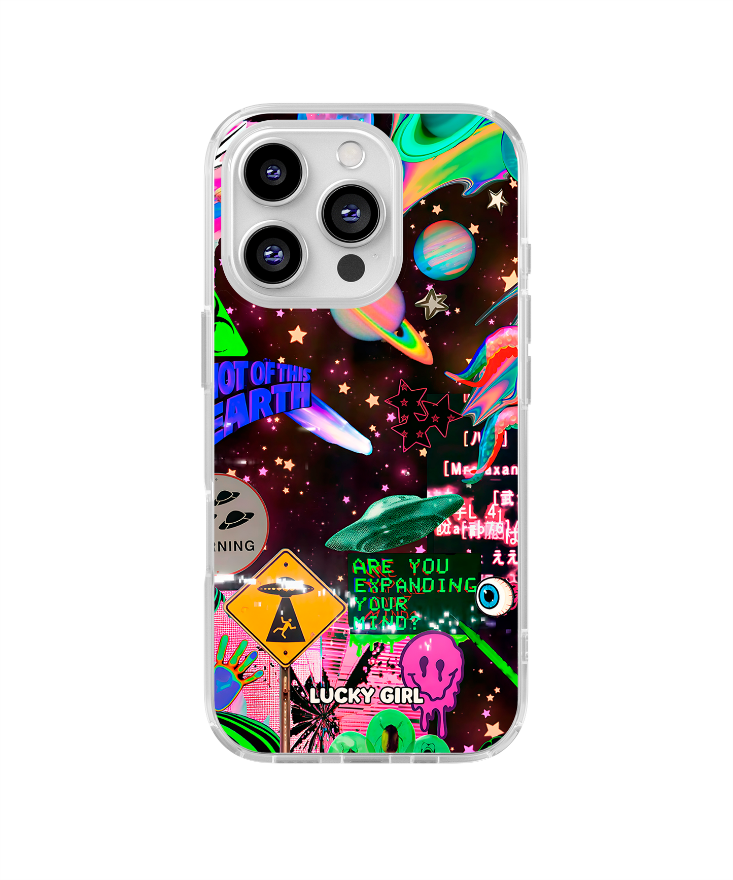 Close Encounters Clear Case Insert iPhone 14 Pro