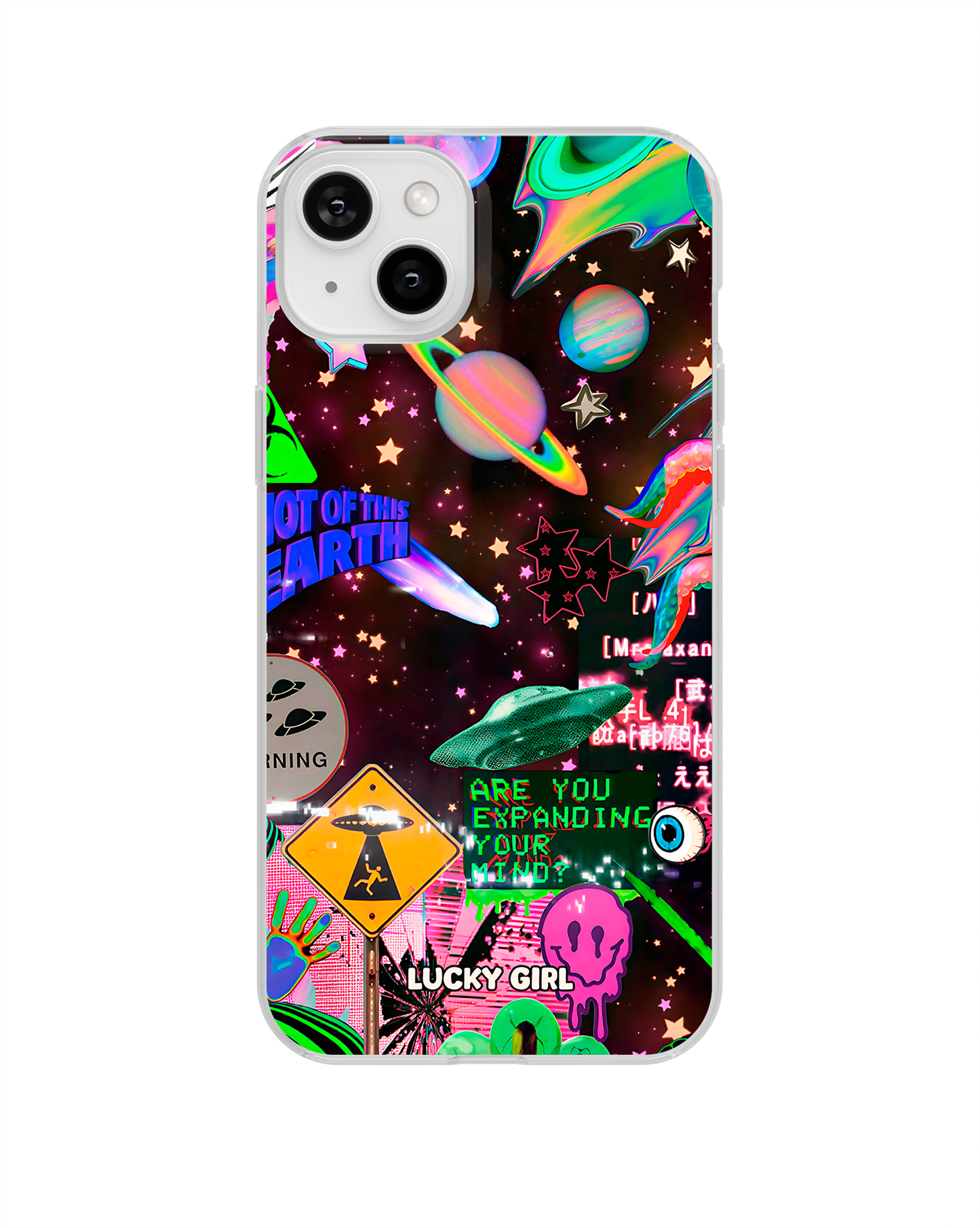 Close Encounters Clear Case Insert iPhone 14 Plus/15 Plus