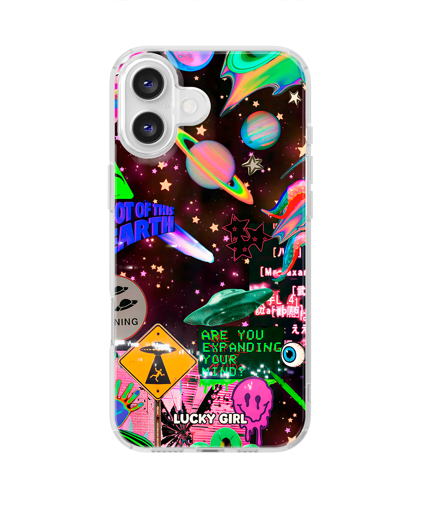 Close Encounters Clear Case Insert iPhone 16 Plus