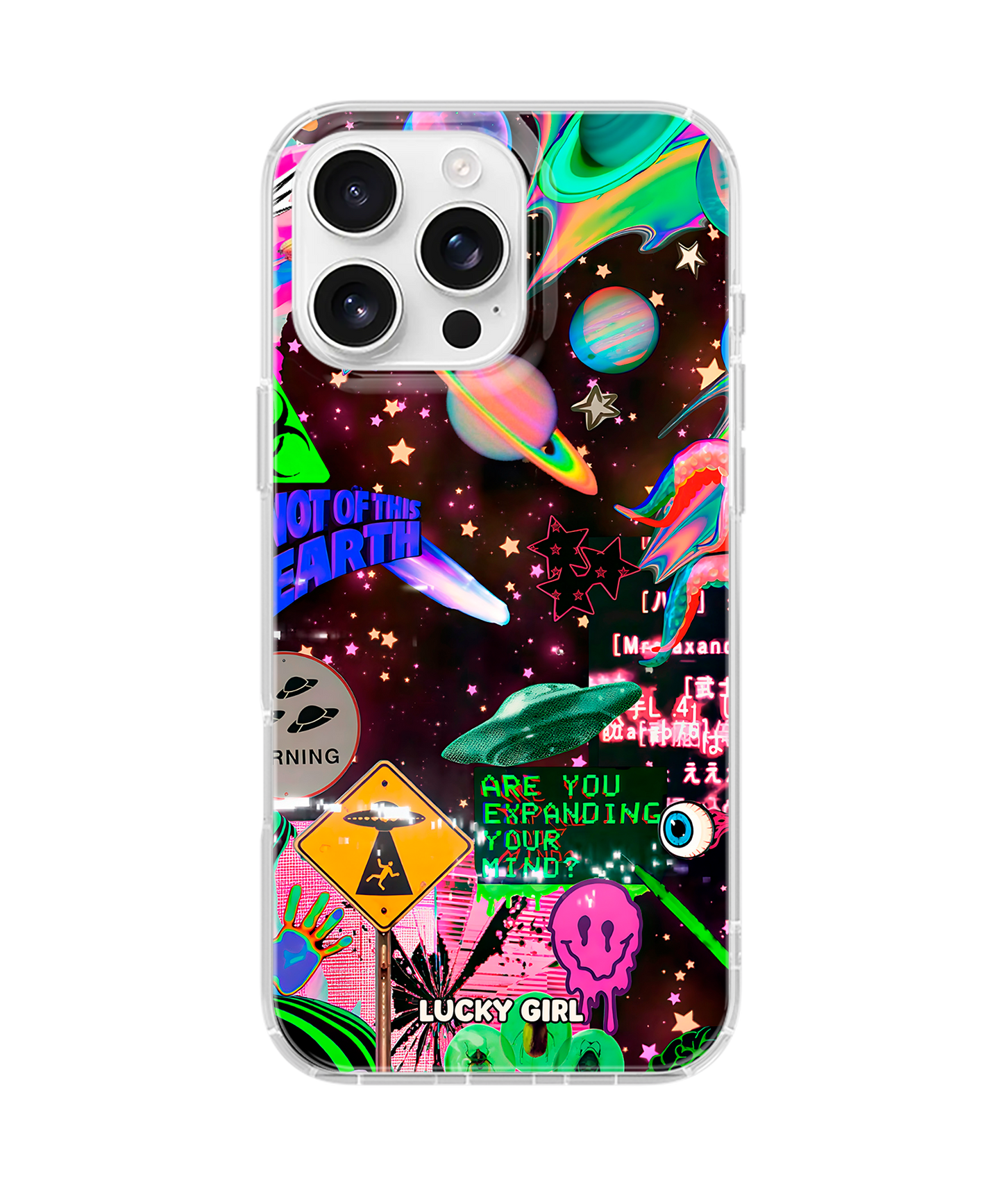 Close Encounters Clear Case Insert iPhone 16 Pro Max