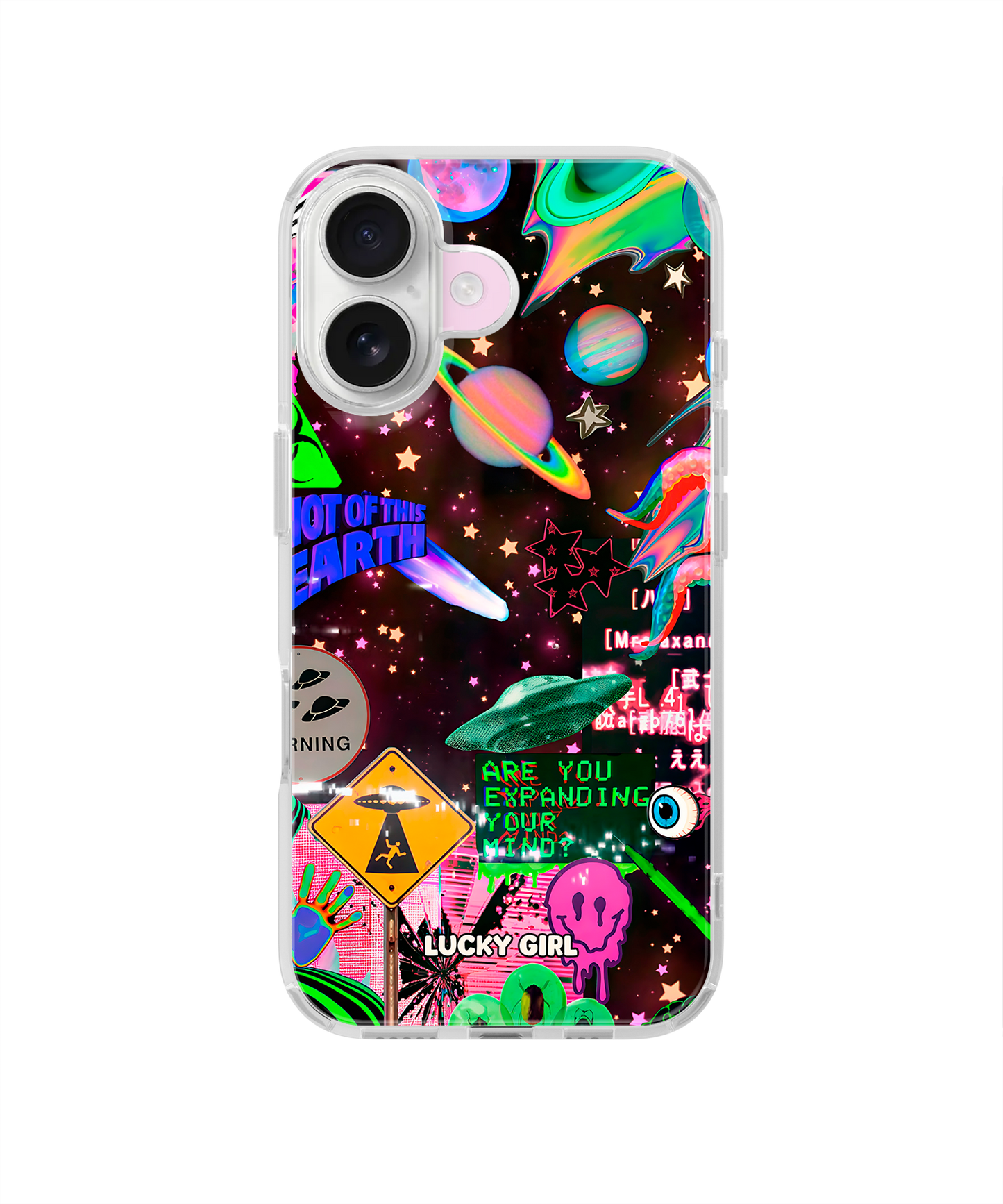 Close Encounters Clear Case Insert iPhone 17