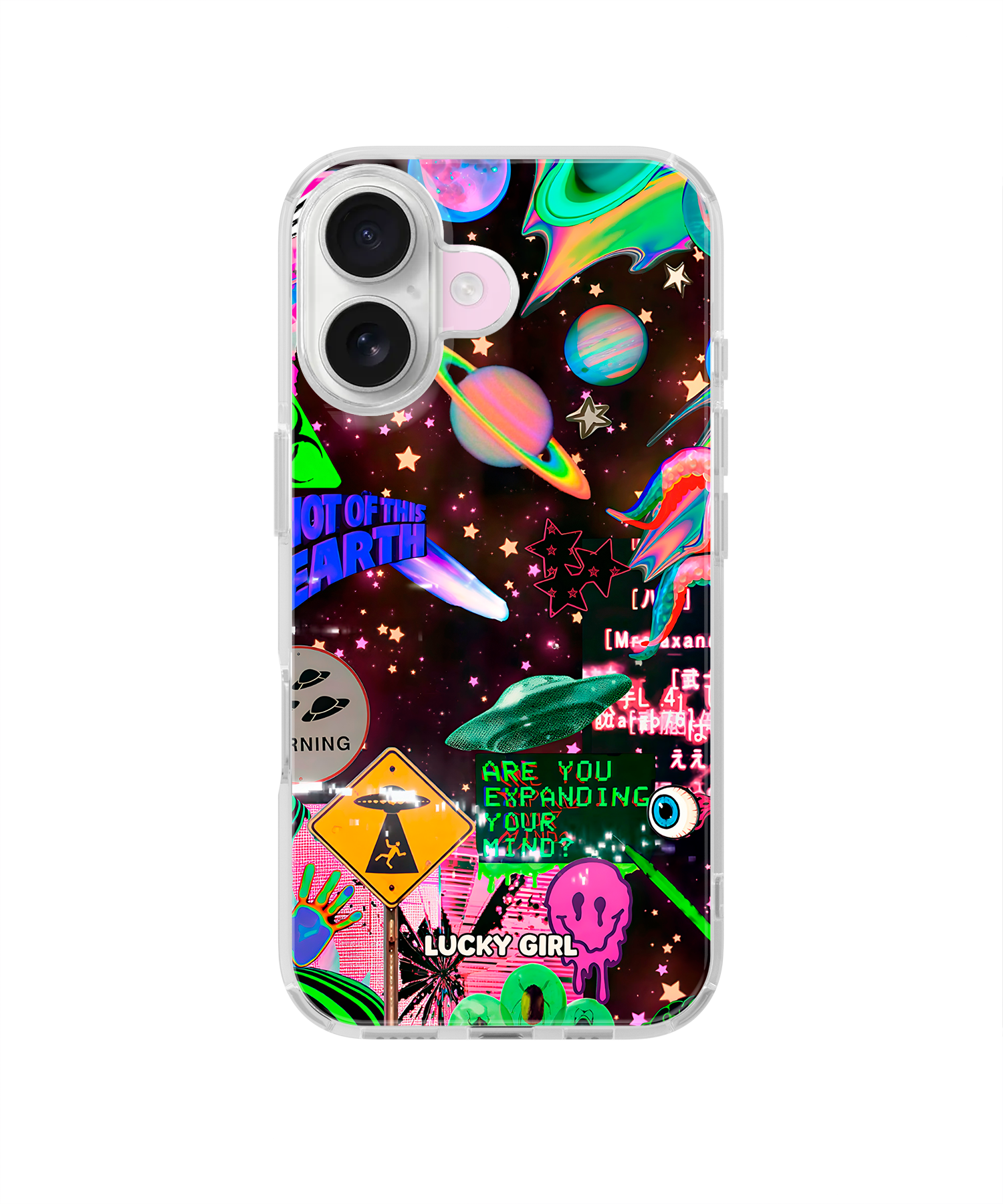 Close Encounters Clear Case Insert iPhone 17