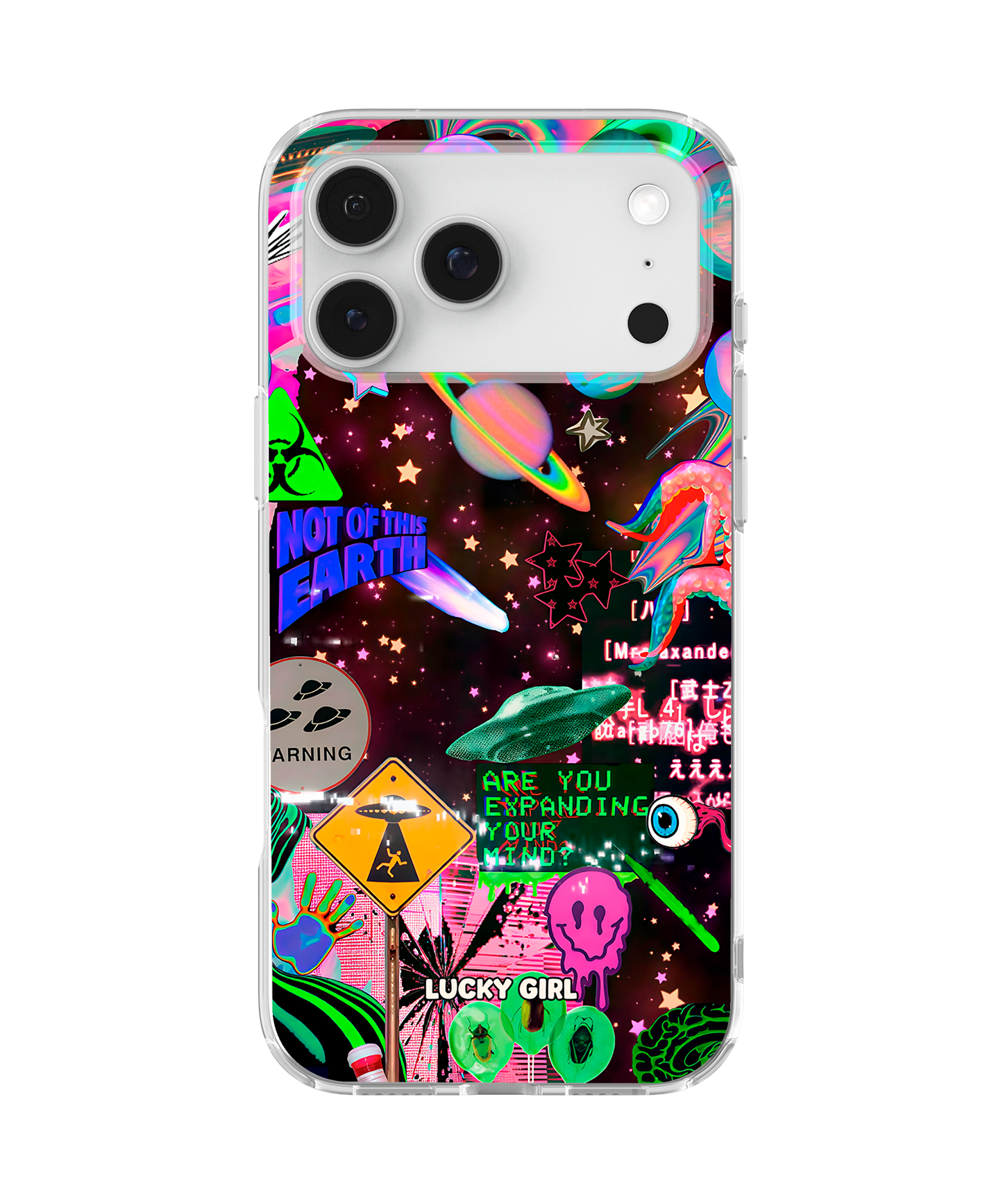 Close Encounters Clear Case Insert iPhone 17 Pro Max