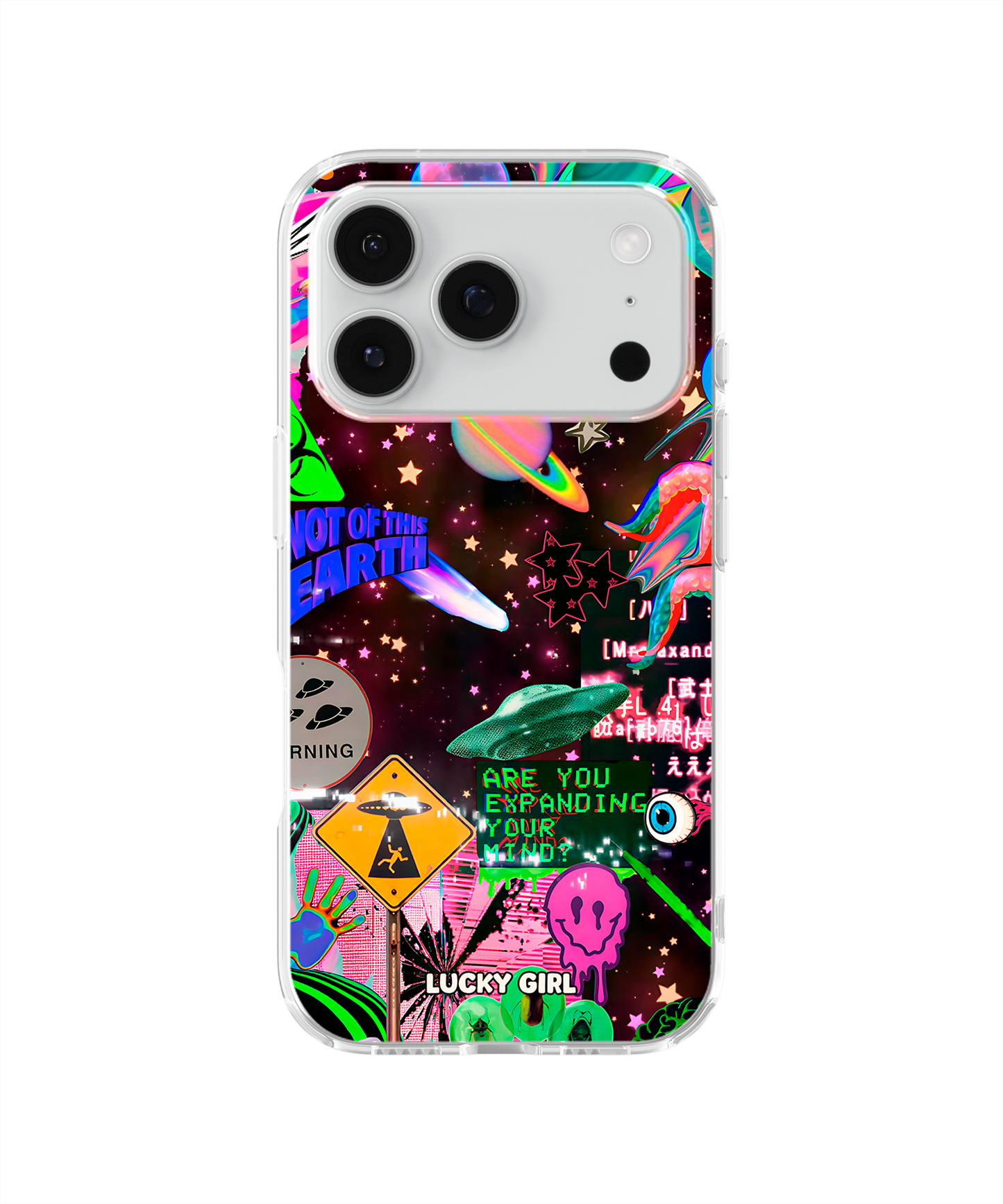 Close Encounters Clear Case Insert iPhone 17 Pro