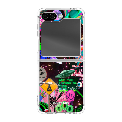 Close Encounters Clear Case Insert Galaxy Z Flip 6/7 FE