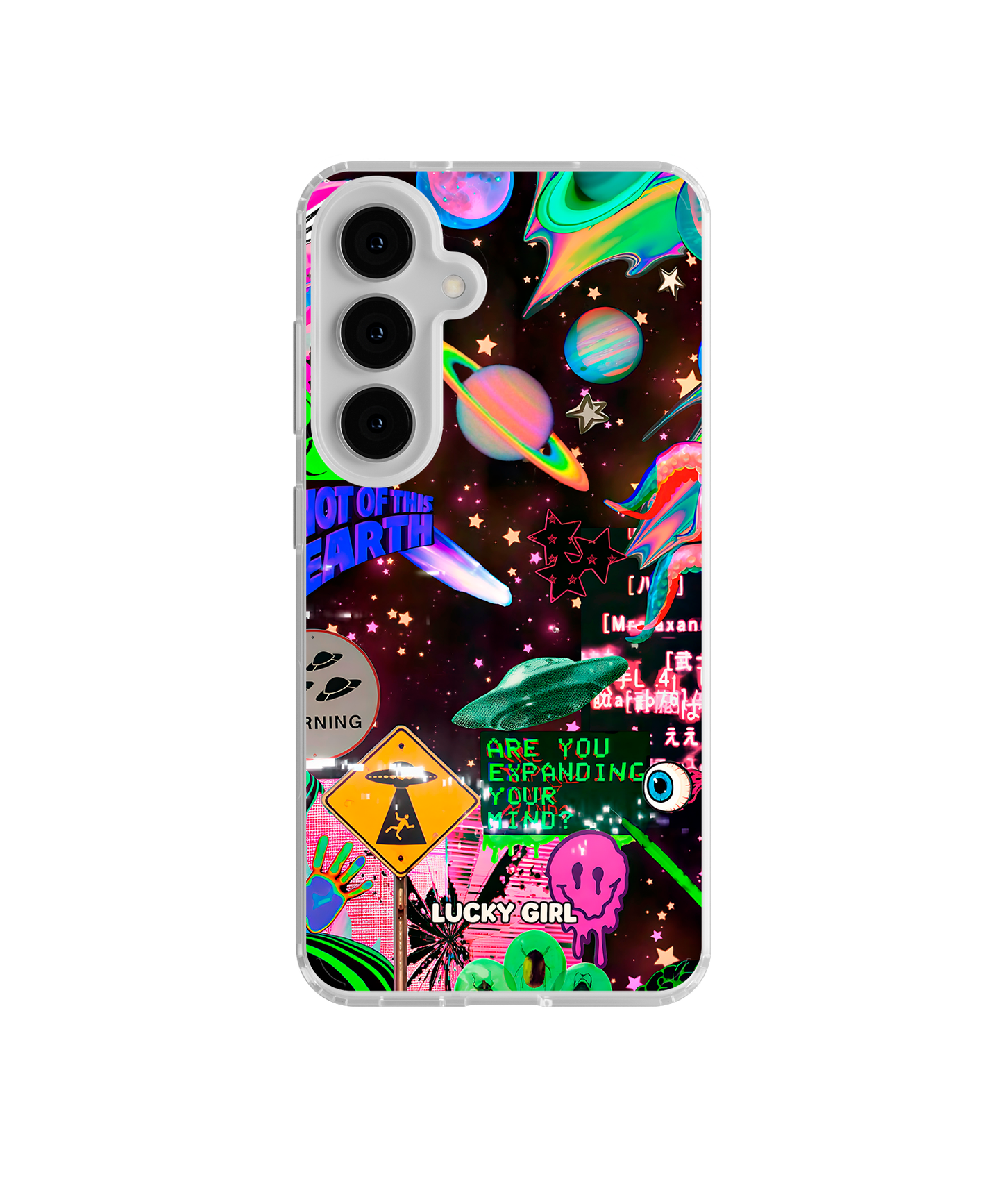 Close Encounters Clear Case Insert Galaxy S26