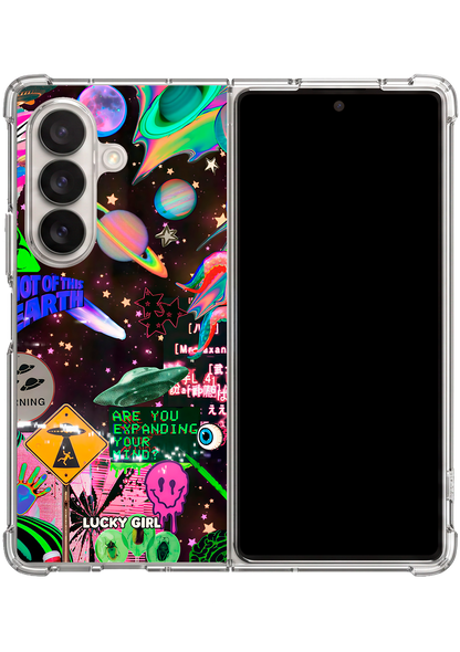 Close Encounters Clear Case Insert Galaxy Z Fold 7