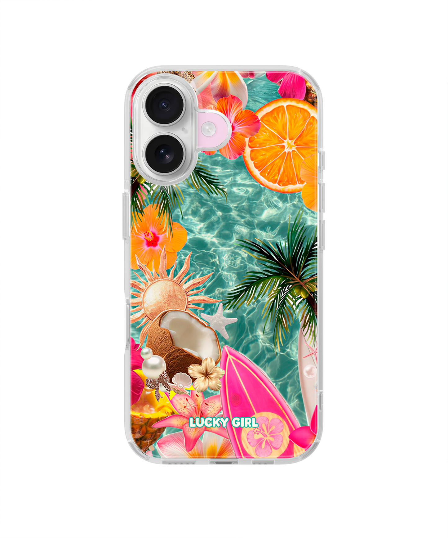 Coconut Coast Clear Case Insert iPhone 16