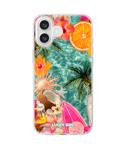 Coconut Coast Clear Case Insert iPhone 16 Plus