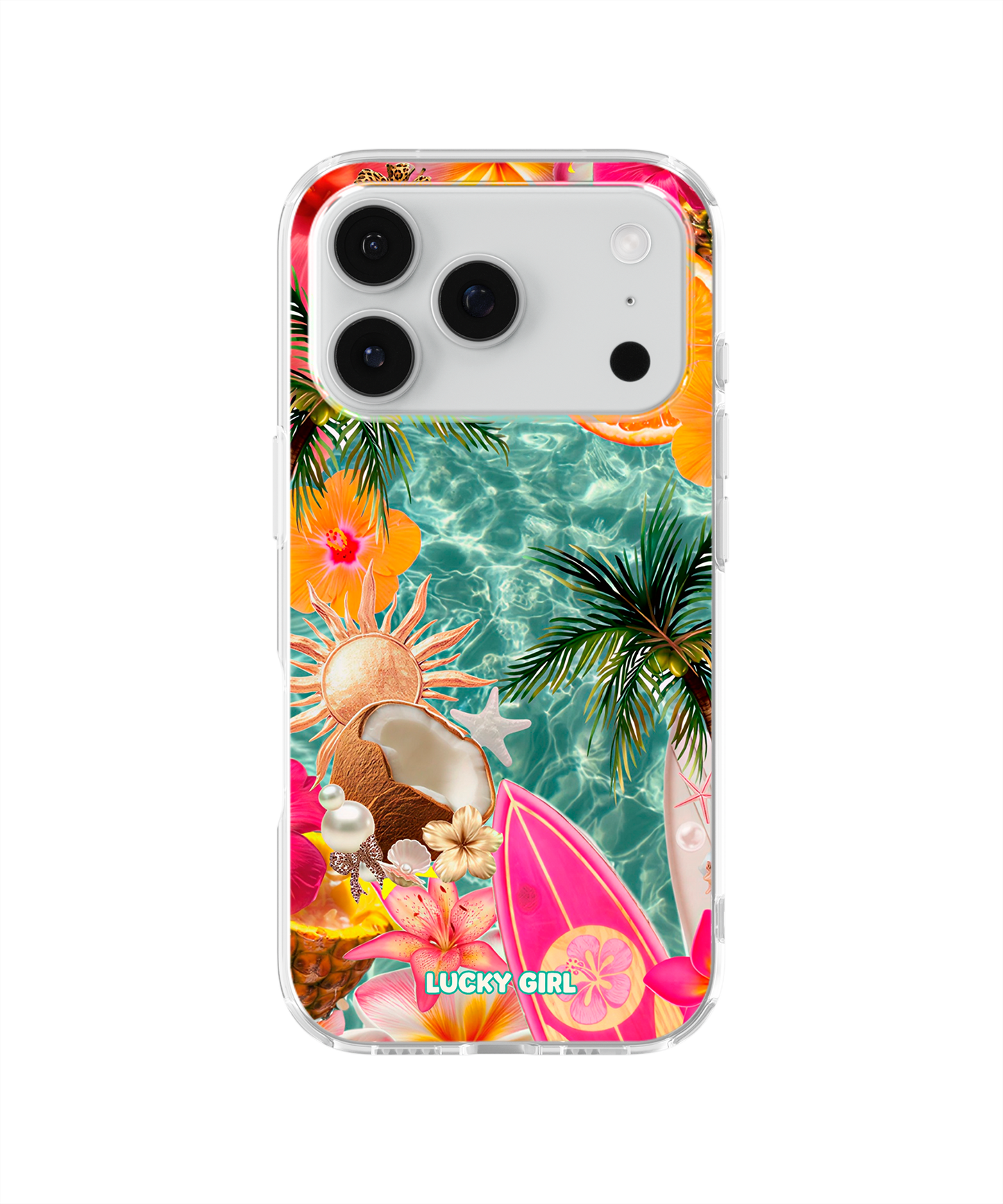 Coconut Coast Clear Case Insert iPhone 17 Pro
