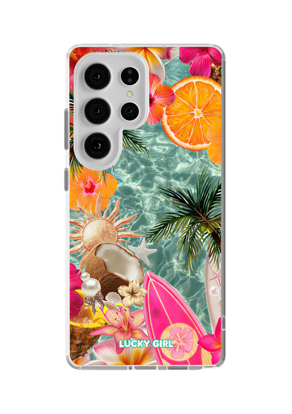 Coconut Coast Clear Case Insert Galaxy S25 Ultra