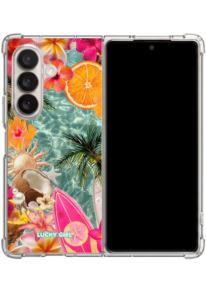 Coconut Coast Clear Case Insert Galaxy Z Fold 7