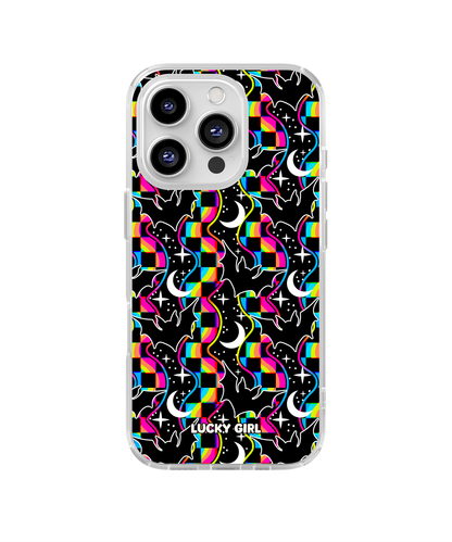 Cosmic Bats Clear Case Insert iPhone 13 Pro