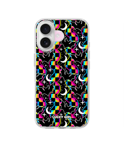 Cosmic Bats Clear Case Insert iPhone 16