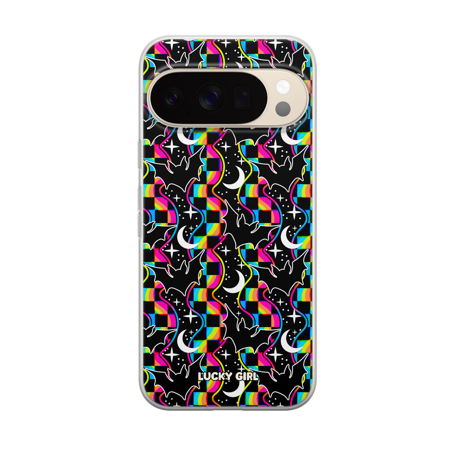 Cosmic Bats Clear Case Insert Pixel 10 Pro XL
