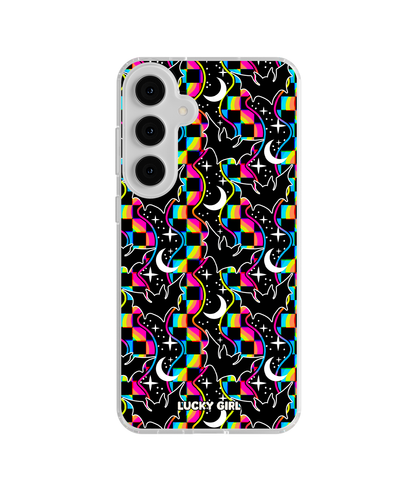 Cosmic Bats Clear Case Insert Galaxy S26 Plus