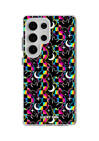 Cosmic Bats Clear Case Insert Galaxy S26 Ultra