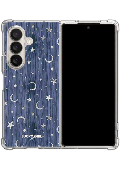 Cosmic Curtain Clear Case Insert Galaxy Z Fold 7