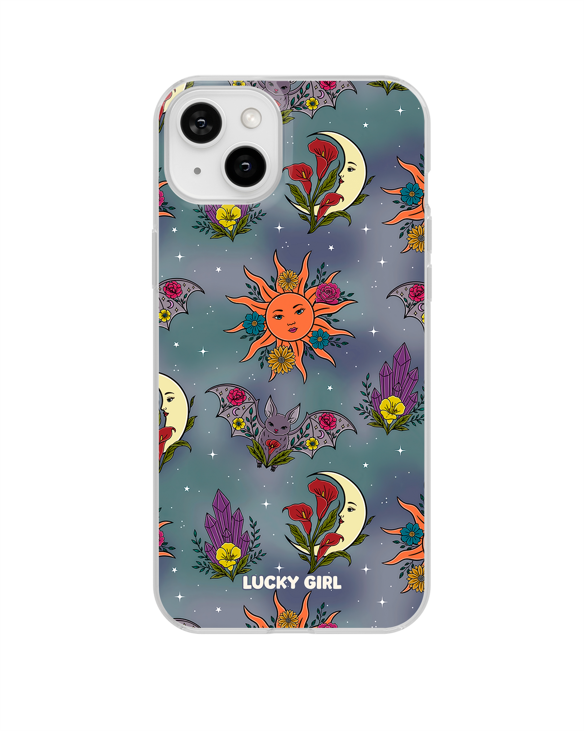 Crystal Cavern Clear Case Insert iPhone 14 Plus/15 Plus