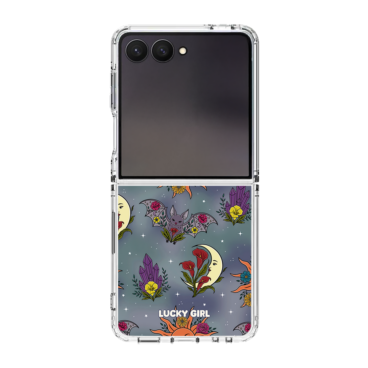 Crystal Cavern Clear Case Insert Galaxy Z Flip 7