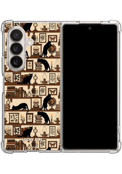 Curios & Kitties Clear Case Insert Galaxy Z Fold 7