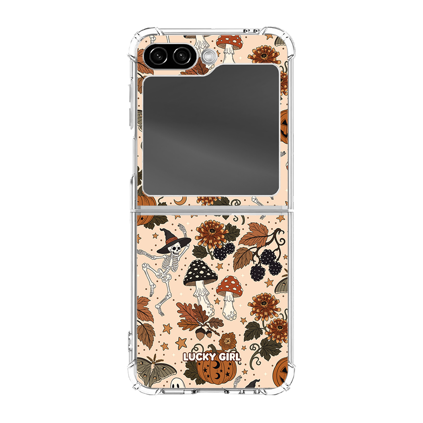 Enchanted Hollow Clear Case Insert Galaxy Z Flip 6/7 FE