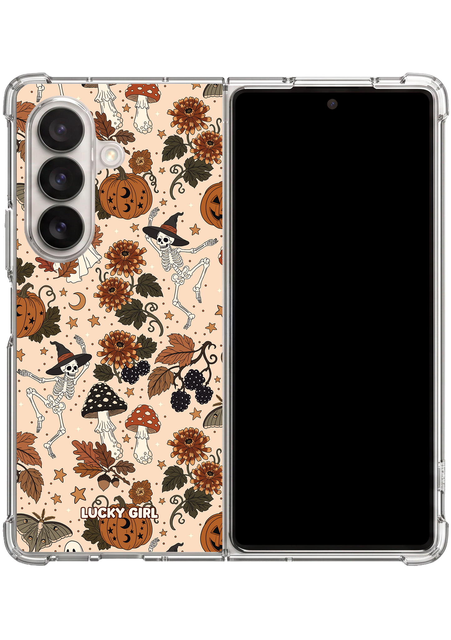 Enchanted Hollow Clear Case Insert Galaxy Z Fold 7