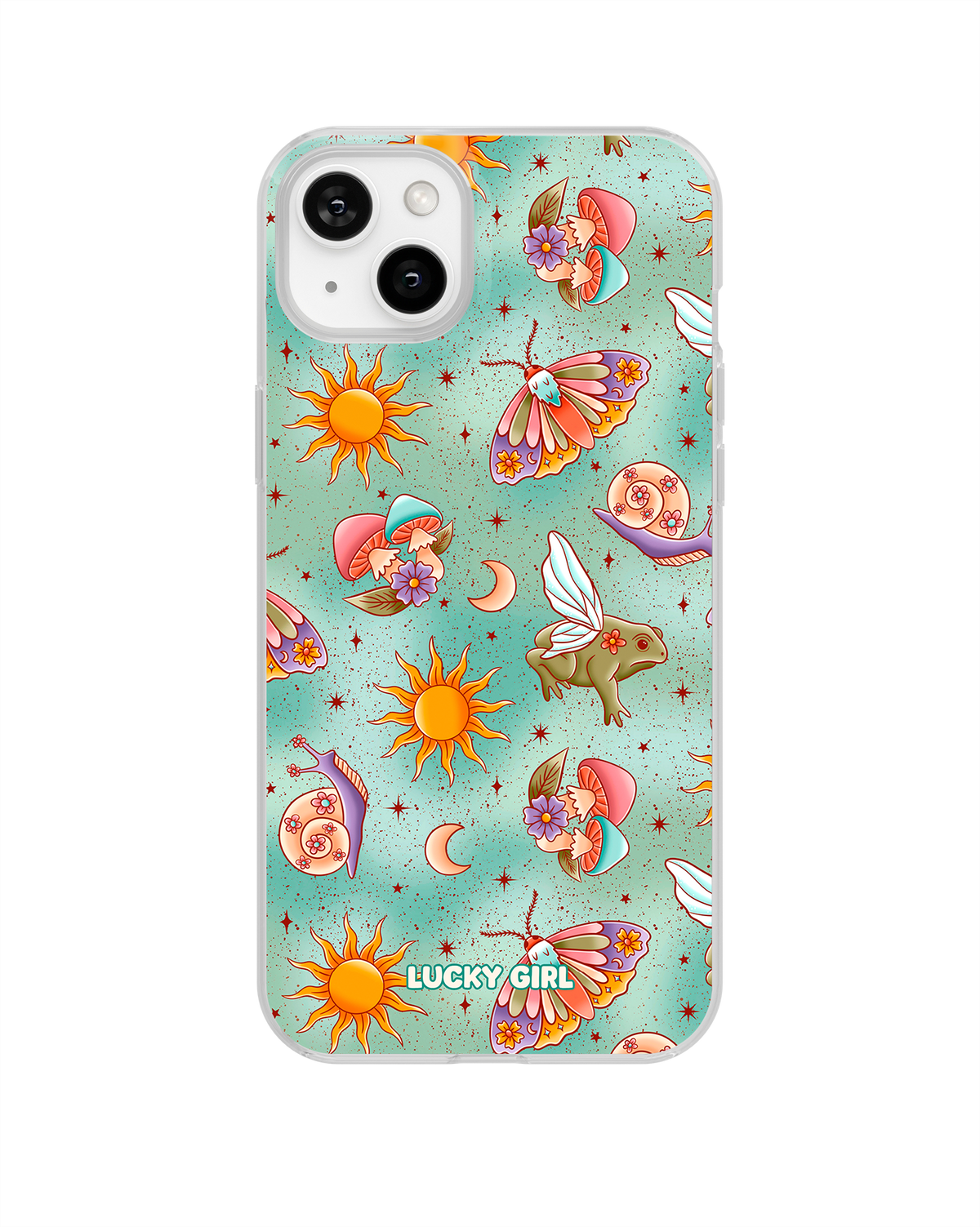 Fairy Frog Hollow Clear Case Insert iPhone 13/14/16e