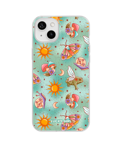 Fairy Frog Hollow Clear Case Insert iPhone 14 Plus/15 Plus