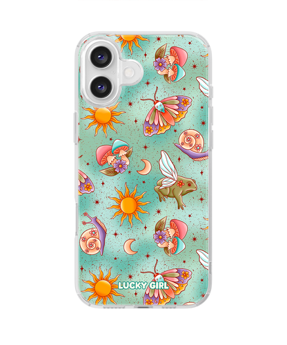 Fairy Frog Hollow Clear Case Insert iPhone 16 Plus