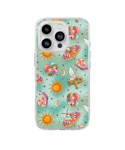 Fairy Frog Hollow Clear Case Insert iPhone 16 Pro
