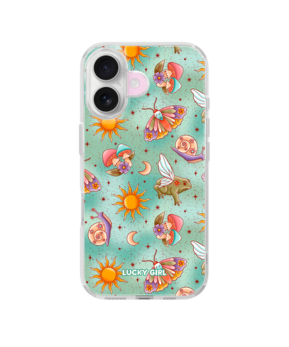 Fairy Frog Hollow Clear Case Insert iPhone 17