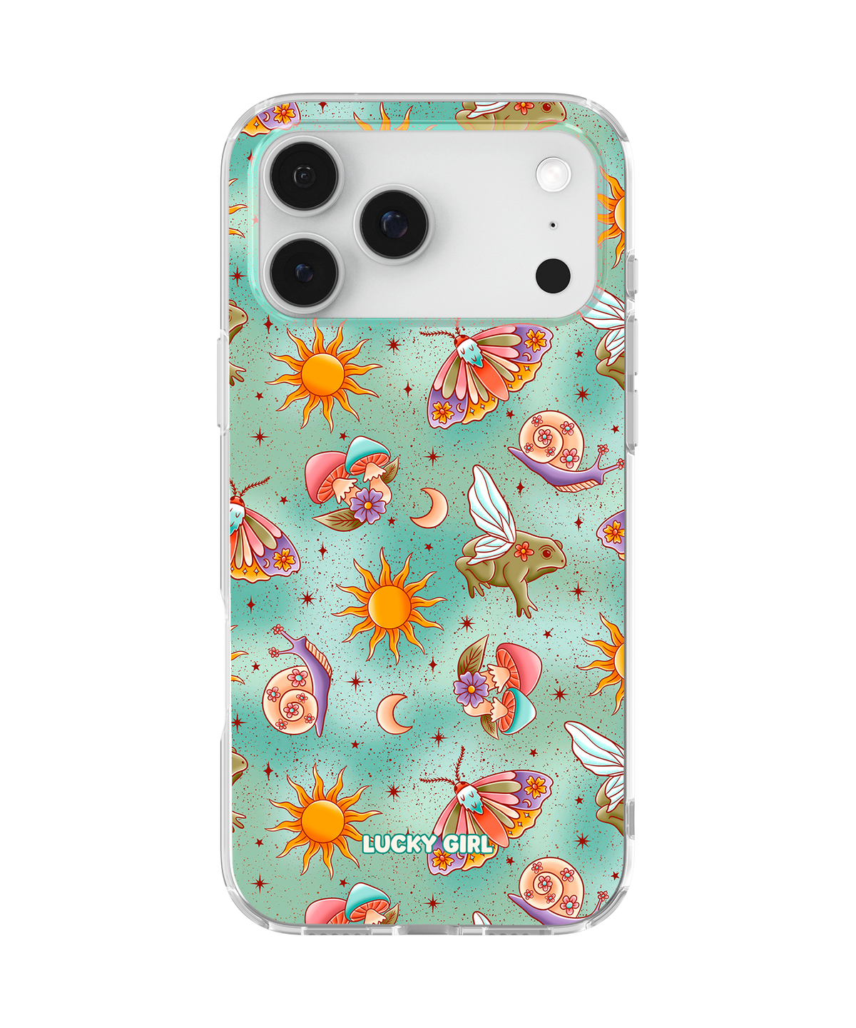 Fairy Frog Hollow Clear Case Insert iPhone 17 Pro Max