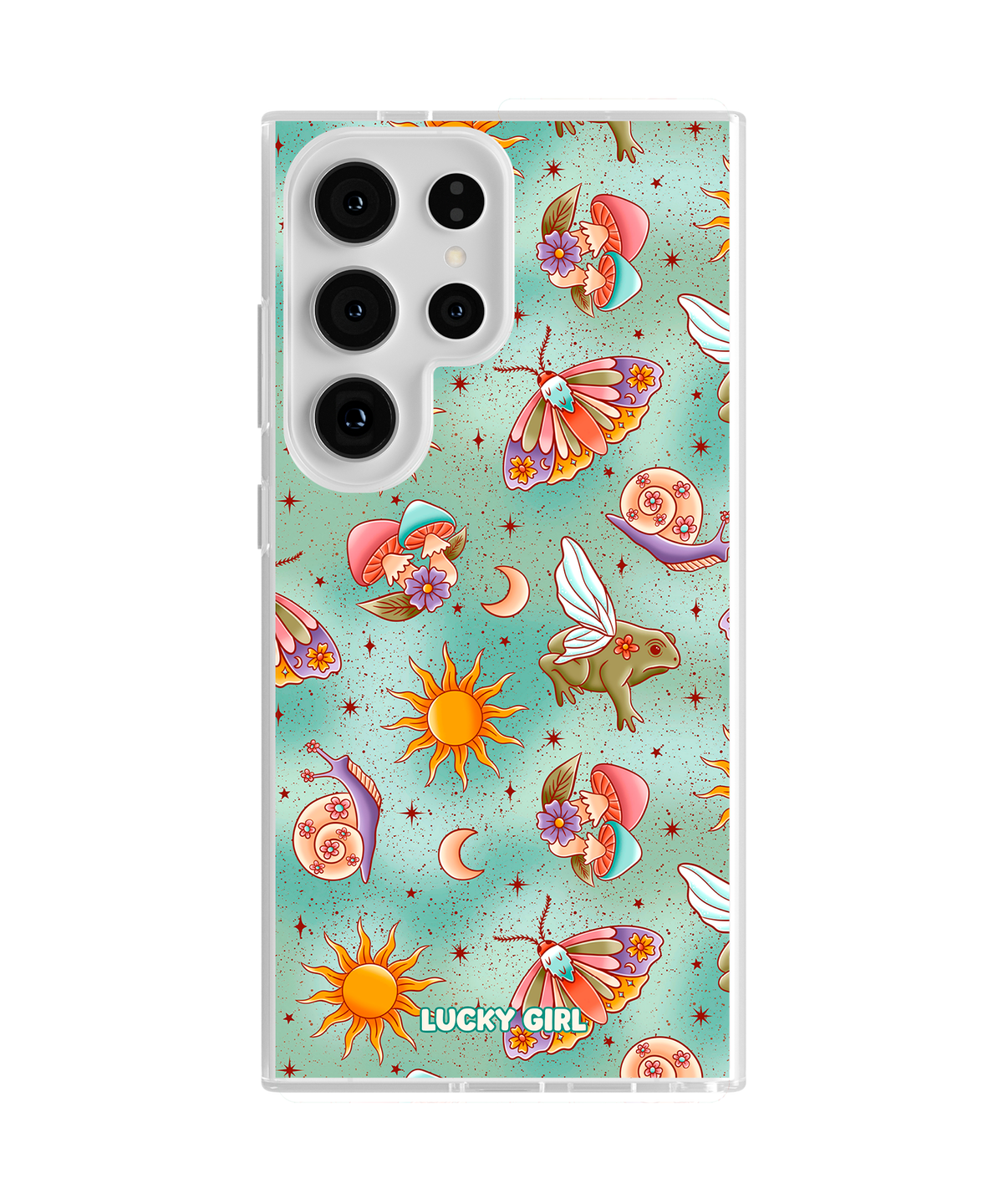 Fairy Frog Hollow Clear Case Insert Galaxy S24 Ultra
