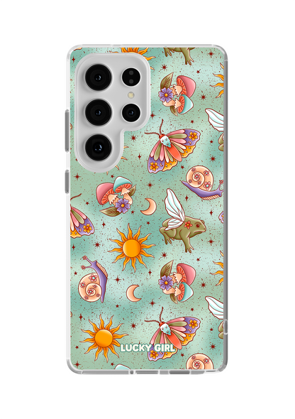 Fairy Frog Hollow Clear Case Insert Galaxy S25 Ultra