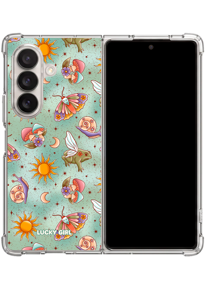 Fairy Frog Hollow Clear Case Insert Galaxy Z Fold 7