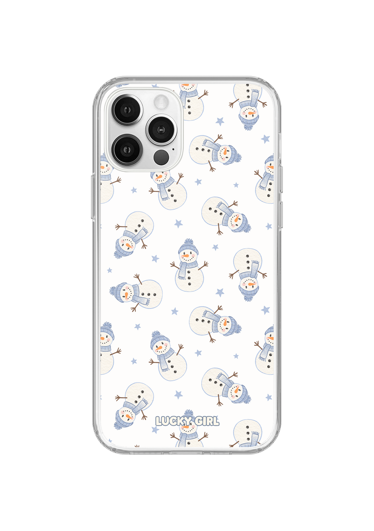 Feeling Frosty Clear Case Insert iPhone 12/12 Pro