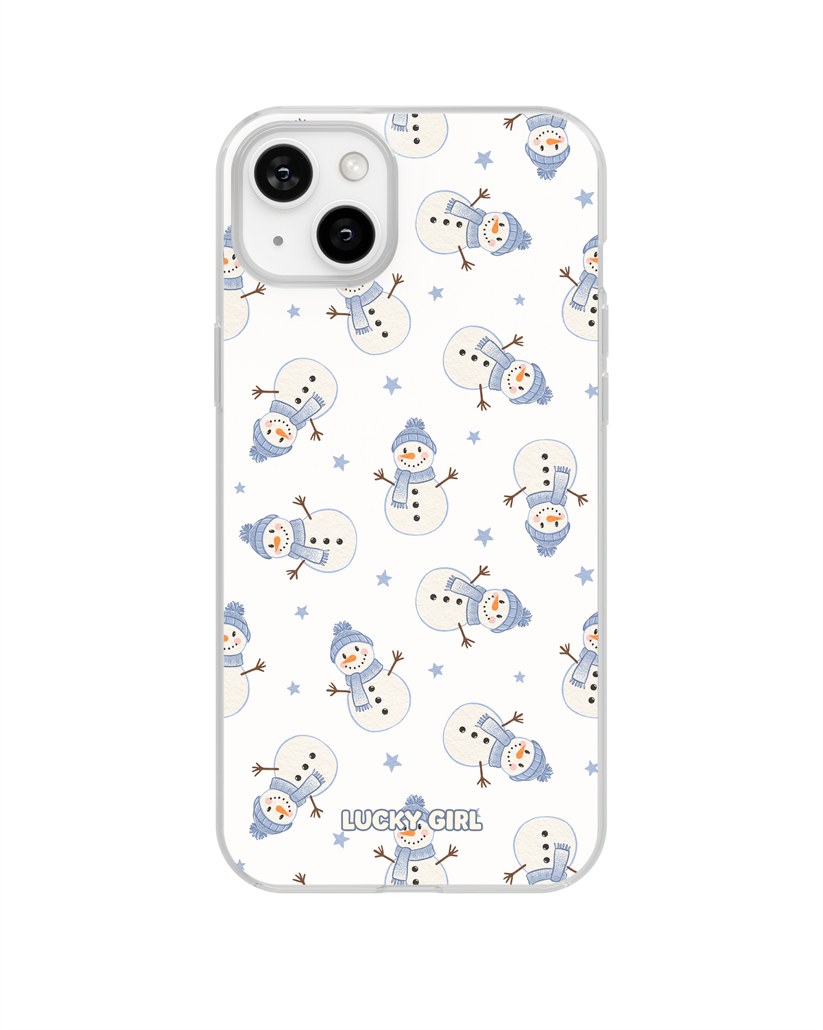 Feeling Frosty Clear Case Insert iPhone 15