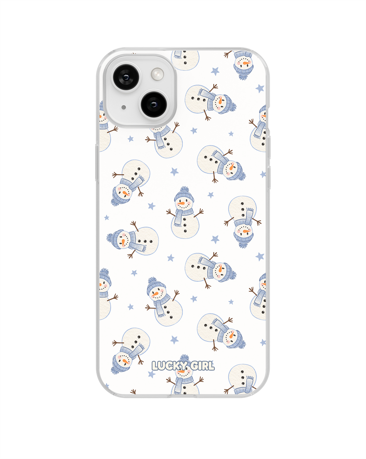 Feeling Frosty Clear Case Insert iPhone 14 Plus/15 Plus